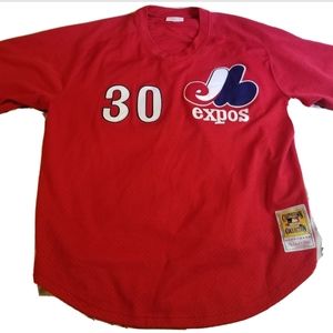 Tim Raines 1989 Montreal Expos Mitchell & Ness Aut